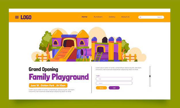 Childrens playground website design blog 4 - طراحی سایت خانه بازی یزد
