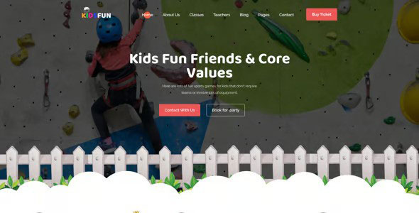 Childrens playground website design blog 6 - طراحی سایت خانه بازی یزد