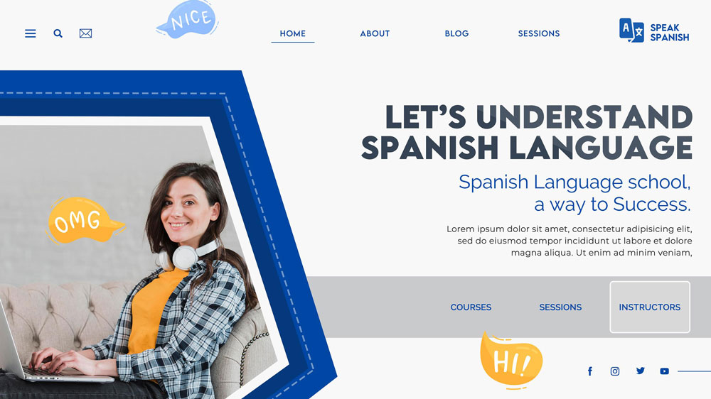 Language school website design blog 2 - طراحی سایت آموزشگاه زبان در کرمان | حضوری حرفه‌ای در دنیای دیجیتال