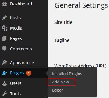 WordPress dashboard menu Plugins - 0 تا 100 آموزش افزونه Yoast SEO