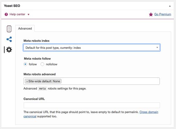 Yoast   Advanced meta box - 0 تا 100 آموزش افزونه Yoast SEO