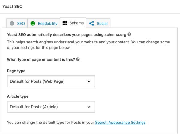 metabox schema tab - 0 تا 100 آموزش افزونه Yoast SEO