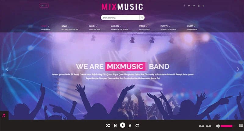Music website design blog 7 | ماجرا | Majara