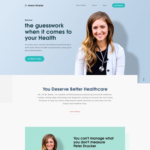 Doctor website design blog 1 | ماجرا | Majara
