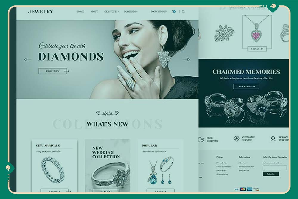 Gold Site 0 to 100 Gold Website Design in Kerman | ماجرا | Majara