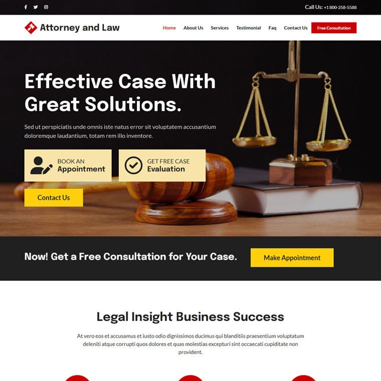 Lawyer website design blog 1 | ماجرا | Majara