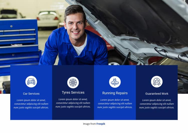 Car repair shop website design blog 4 | ماجرا | Majara