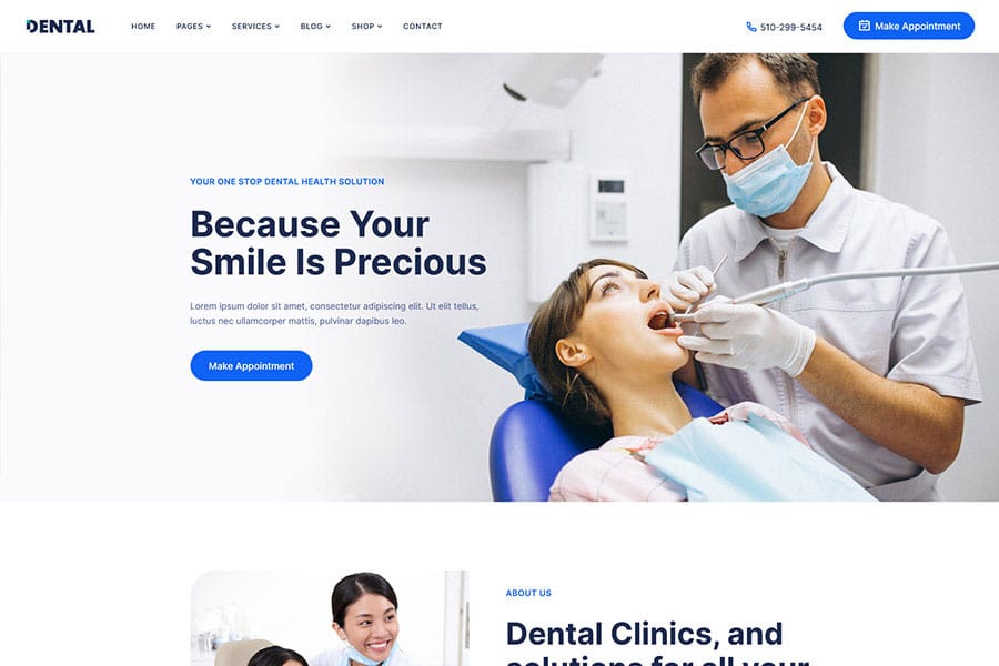 Dental website design blog 3 | ماجرا | Majara