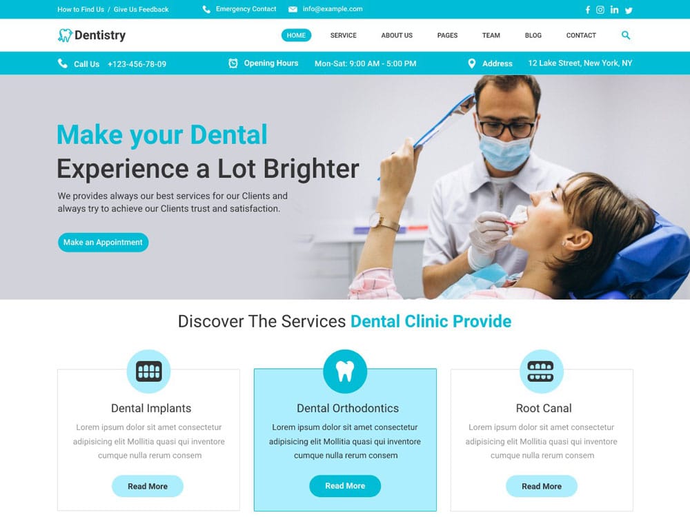 Dental website design blog 4 | ماجرا | Majara