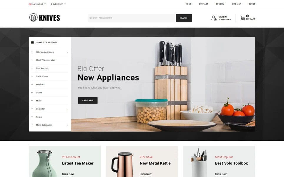 Home appliance website design blog 6 | ماجرا | Majara