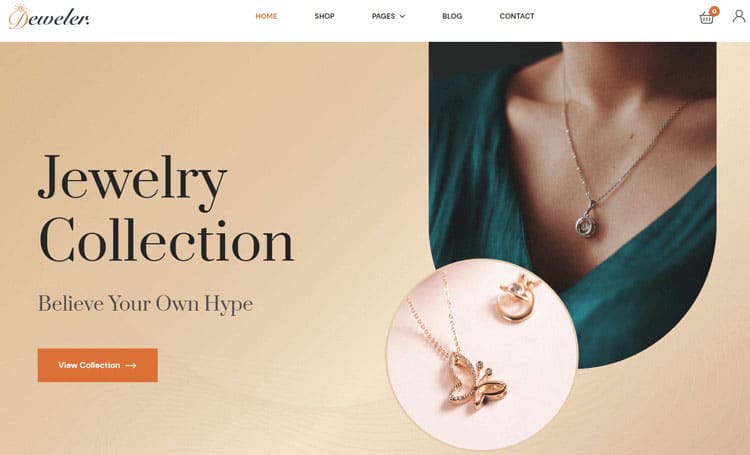 Jewelry store website design blog 7 | ماجرا | Majara