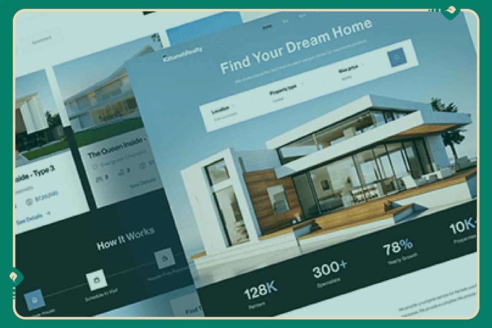 طراحی سایت املاک کرمان