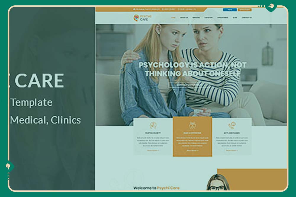 طراحی سایت روانشناس در یزد