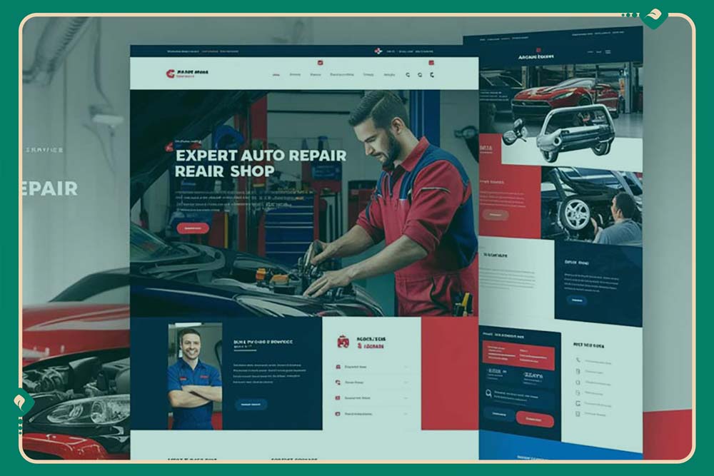 طراحی سایت تعمیرگاه خودرو در بندرعباس