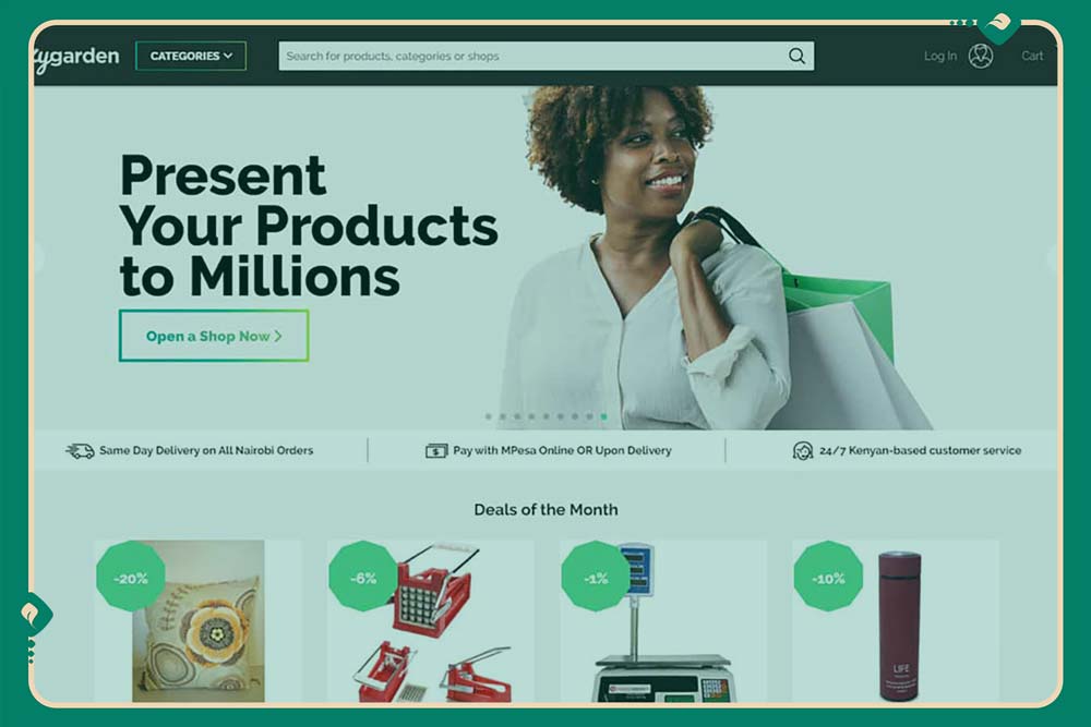 طراحی سایت فروشگاه اینترنتی در کرمان