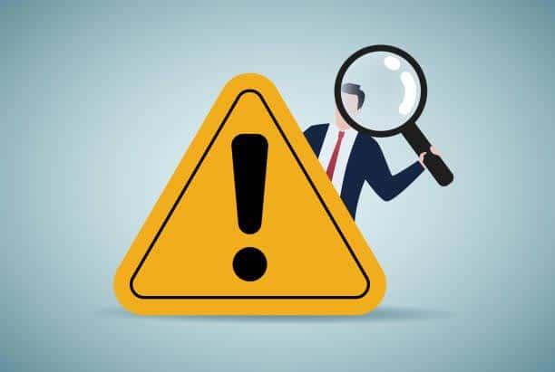 A symbol of a magnifying glass on the name | ماجرا | Majara