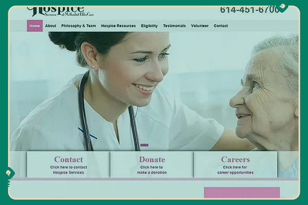 طراحی سایت خدمات پرستاری در یزد