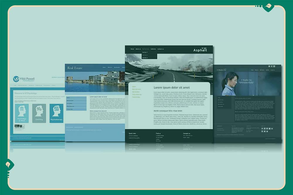 سایت شرکتی معرفی محور