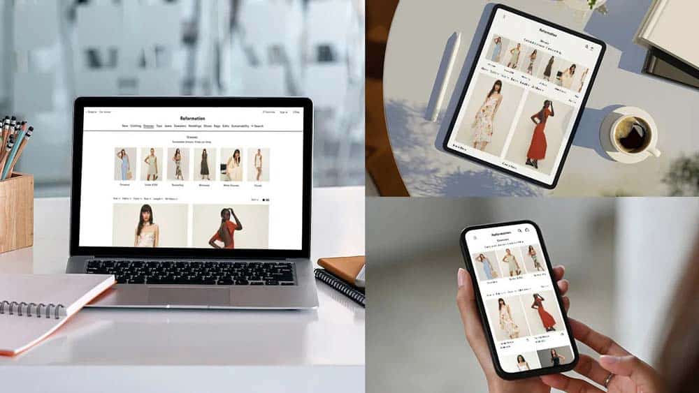 Stunning visual design for a fashion website | ماجرا | Majara