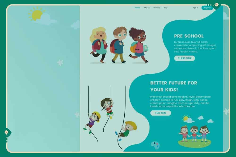 سایت خدمات محور سیسمونی و کودک