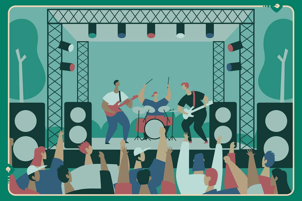 طراحی سایت های رویدادها و کنسرت ها