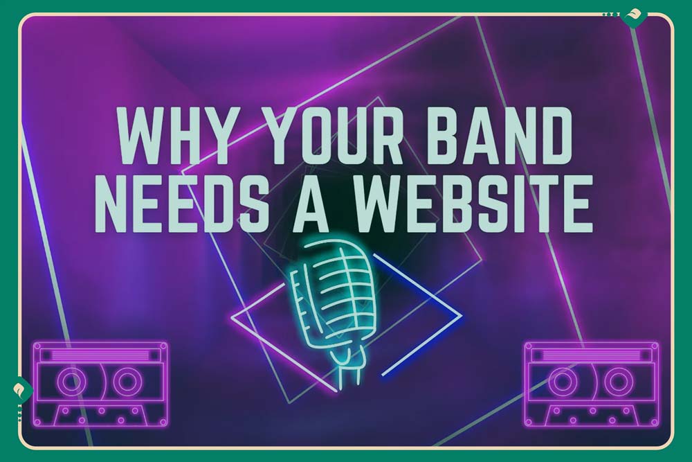 سایت گروه موسیقی چیست و چرا هر بند به آن نیاز دارد؟